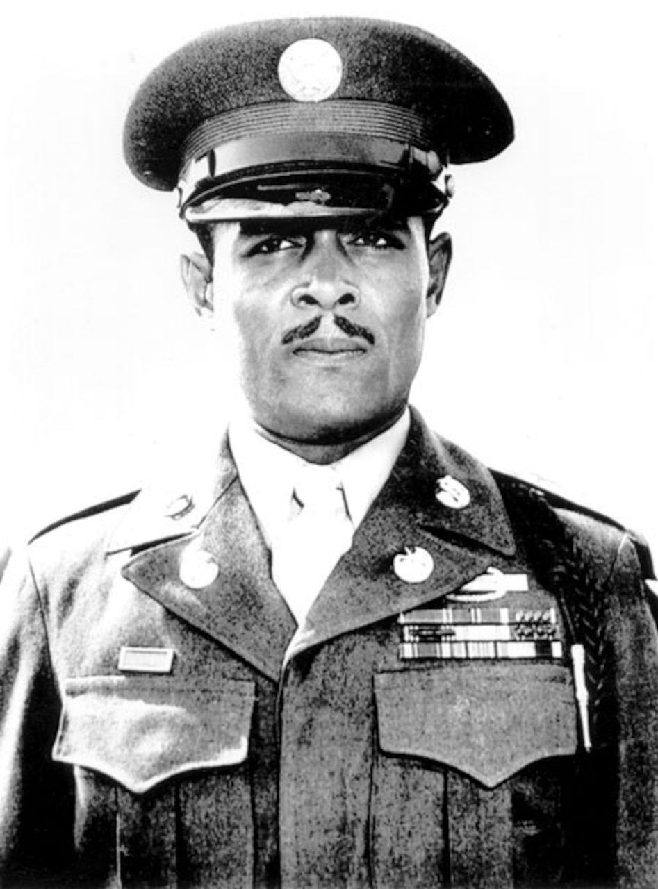 This image of Edward A. Carter Jr, who was awarded the Medal of Honor for his valor during World War II was flagged for removal and taken offline. VIRIN:230228-A-D0439-071)