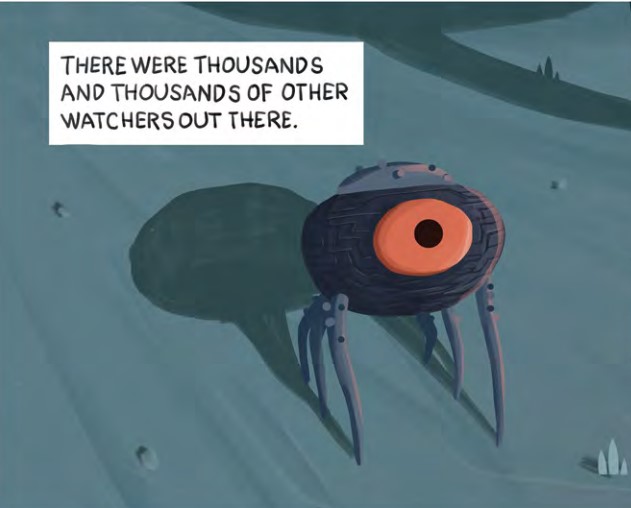 The alien around whom the story is centered.